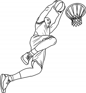 Basketball Slam Dunk
