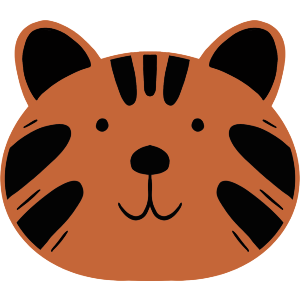 Cute tiger