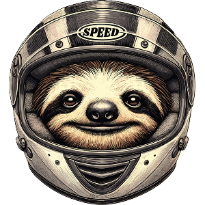Sloth Racing Driver