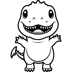 Cute T-Rex
