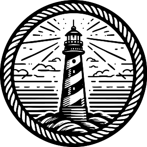Lighthouse And Rope