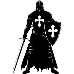 Medieval Knight Standing