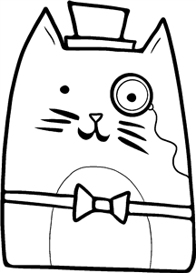 Classy Cat
