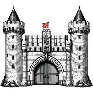 Medieval Castle Gate