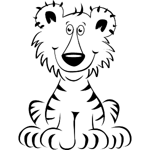 Cartoon Tiger