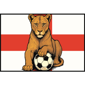 Lioness With Football