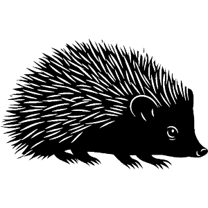 Hedgehog Side Profile