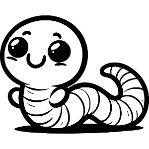 Cute Worm