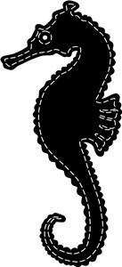 Stitched Seahorse