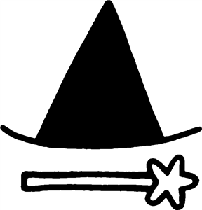 Witch Hat & Wand