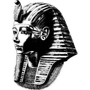 Egyptian Pharaoh Side View