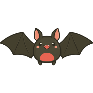 Cute Cartoon Bat