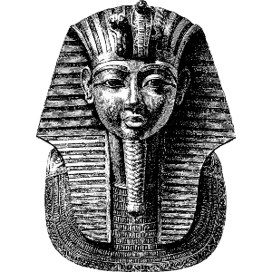 Egyptian Pharaoh Front View