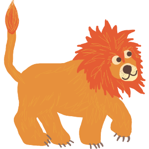 A Cute Lion