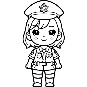 Cute Police Constable