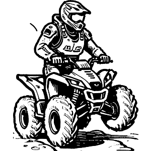 Amphibious ATV 4 Wheeler