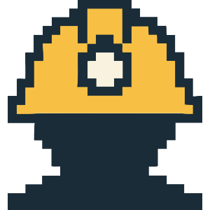 8-Bit Miner Head
