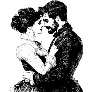 Vintage Couple in Love