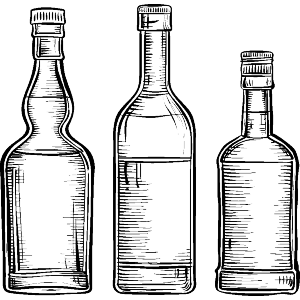 Three Bottles