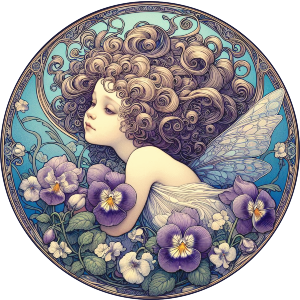Viola Garden Fairy
