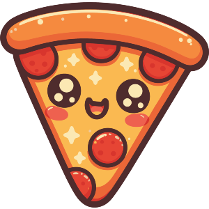 Cute Pizza Slice