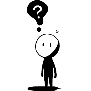 Character with Question Mark