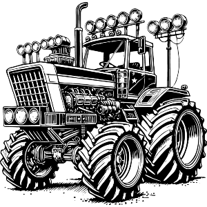 Monster Truck Tractor