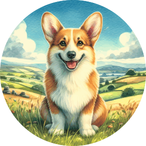 Happy Welsh Corgi