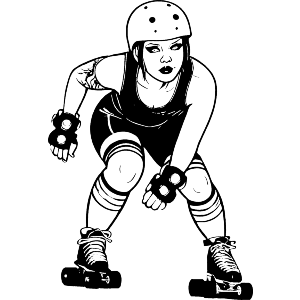 Roller Derby Skater