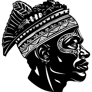 African Tribal Man 
