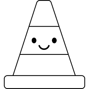 Happy Traffic Cone