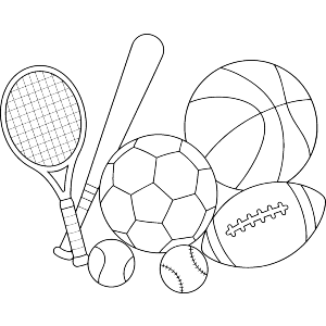 Sports Equipment Outline