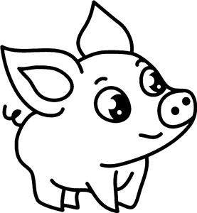 Cute Pig