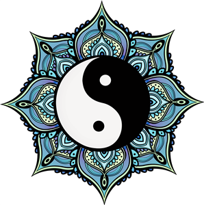 Tranquil Yin Yang Mandala