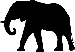 Elephant Silhouette