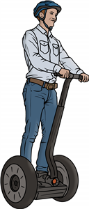 Personal Transporter Man