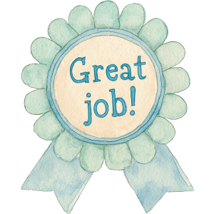 Great Job Award Ribbon