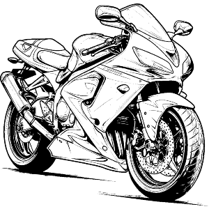 Modern Motorbike
