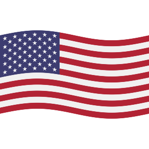Waving American Flag