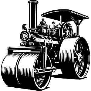 Vintage Steam Roller