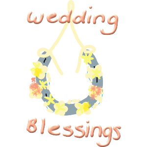 A Wedding Blessing Horseshoe 
