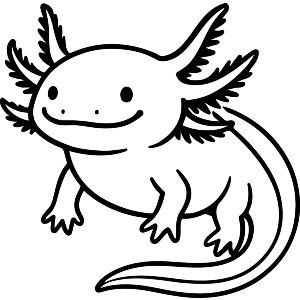 Cute Axolotl