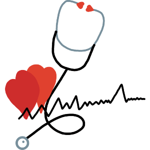 A Stethoscope to Listen to The Heart Beating 