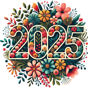 Floral New Year 2025