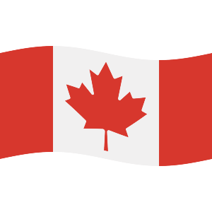 Waving Canadian Flag