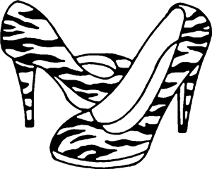 Zebra Print Shoes