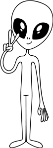 Peace Alien