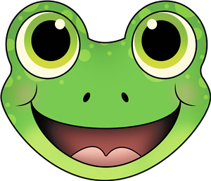 Happy Frog Face