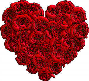 Red Rose Heart