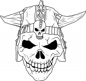 Viking Skull